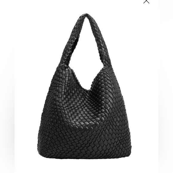 Mealie Bianca Johanna Shoulder Bag. Black. - Picture 6 of 15